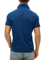 Polo Blu Scuro Superdry