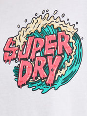T-shirt Bianco Superdry