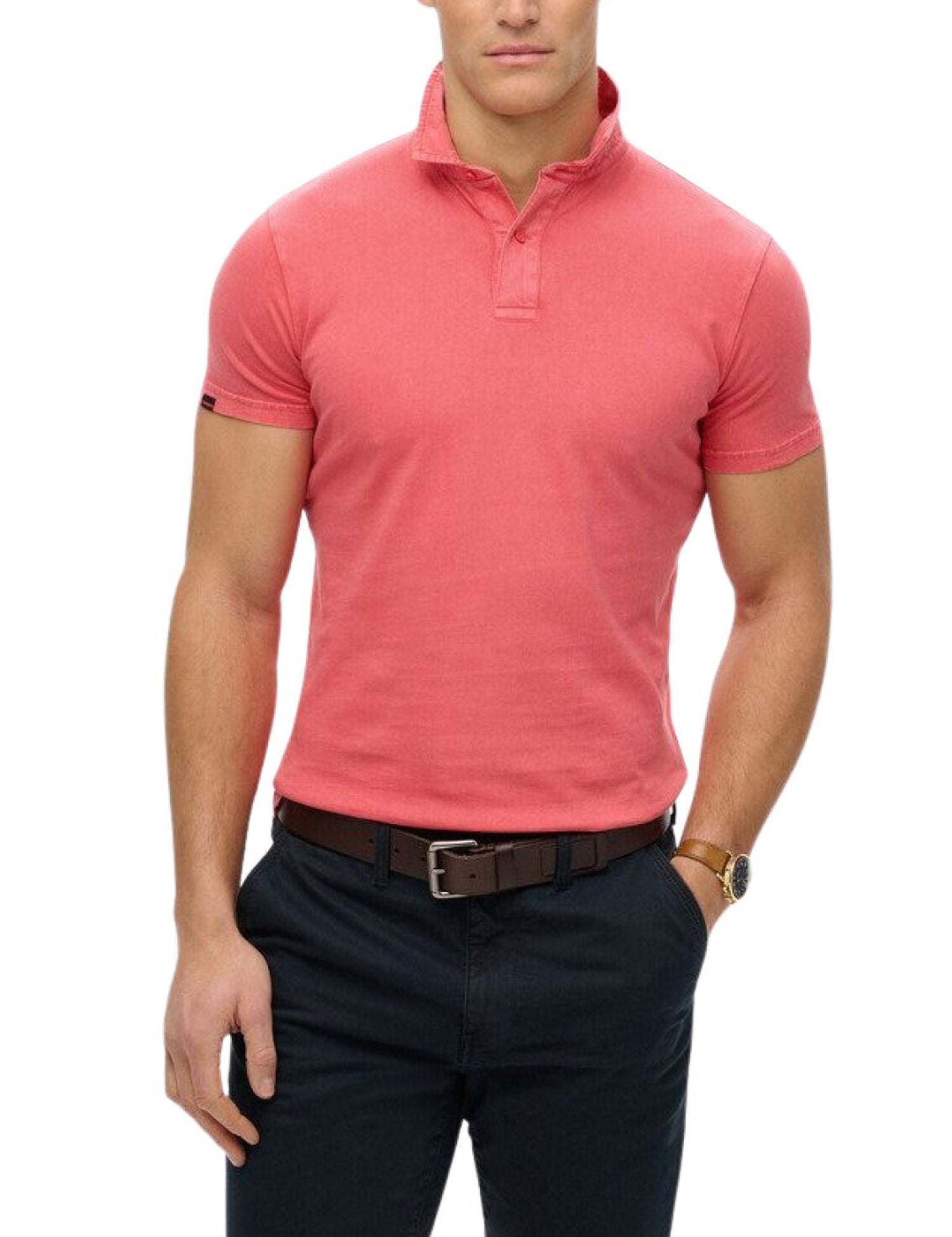 Polo Rosa Superdry