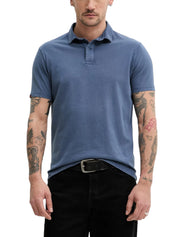 Polo Blu Chiaro Superdry