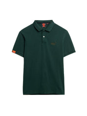 Polo Verde Scuro Superdry