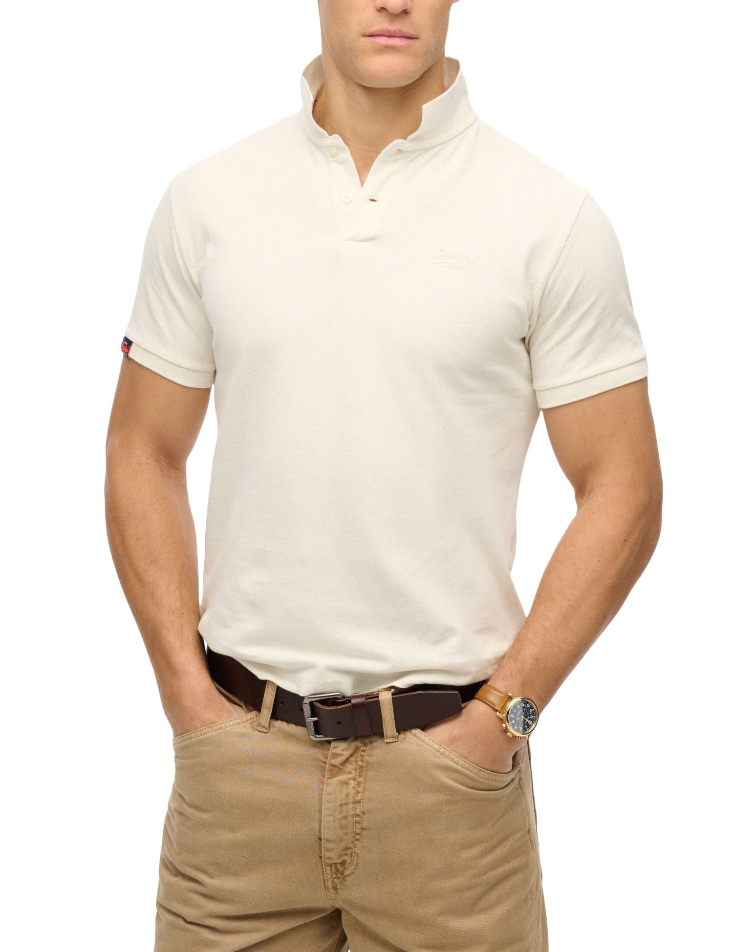 Polo Avorio Superdry