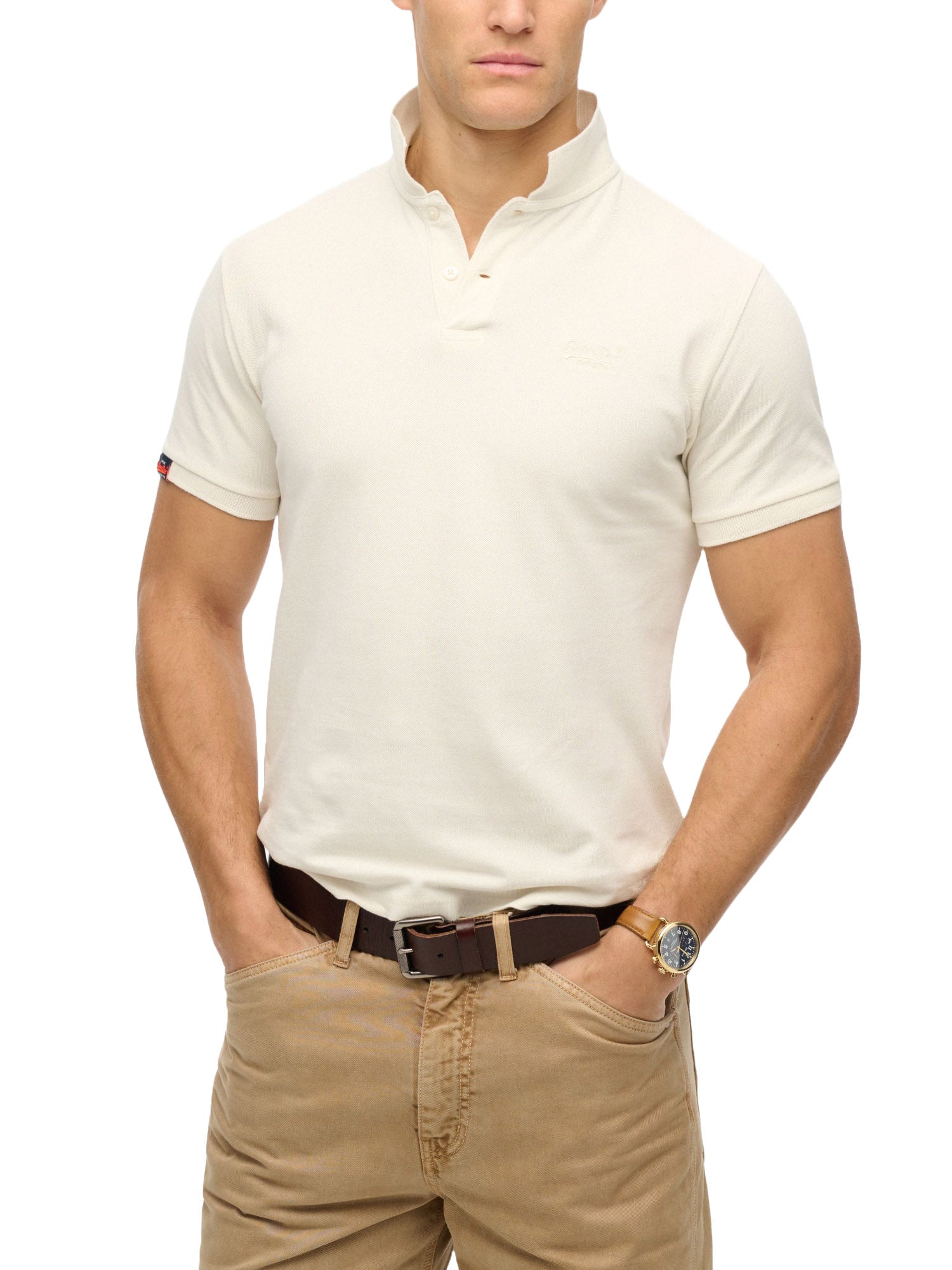 Polo Avorio Superdry