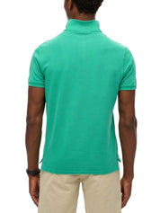 Polo Verde Chiaro Superdry