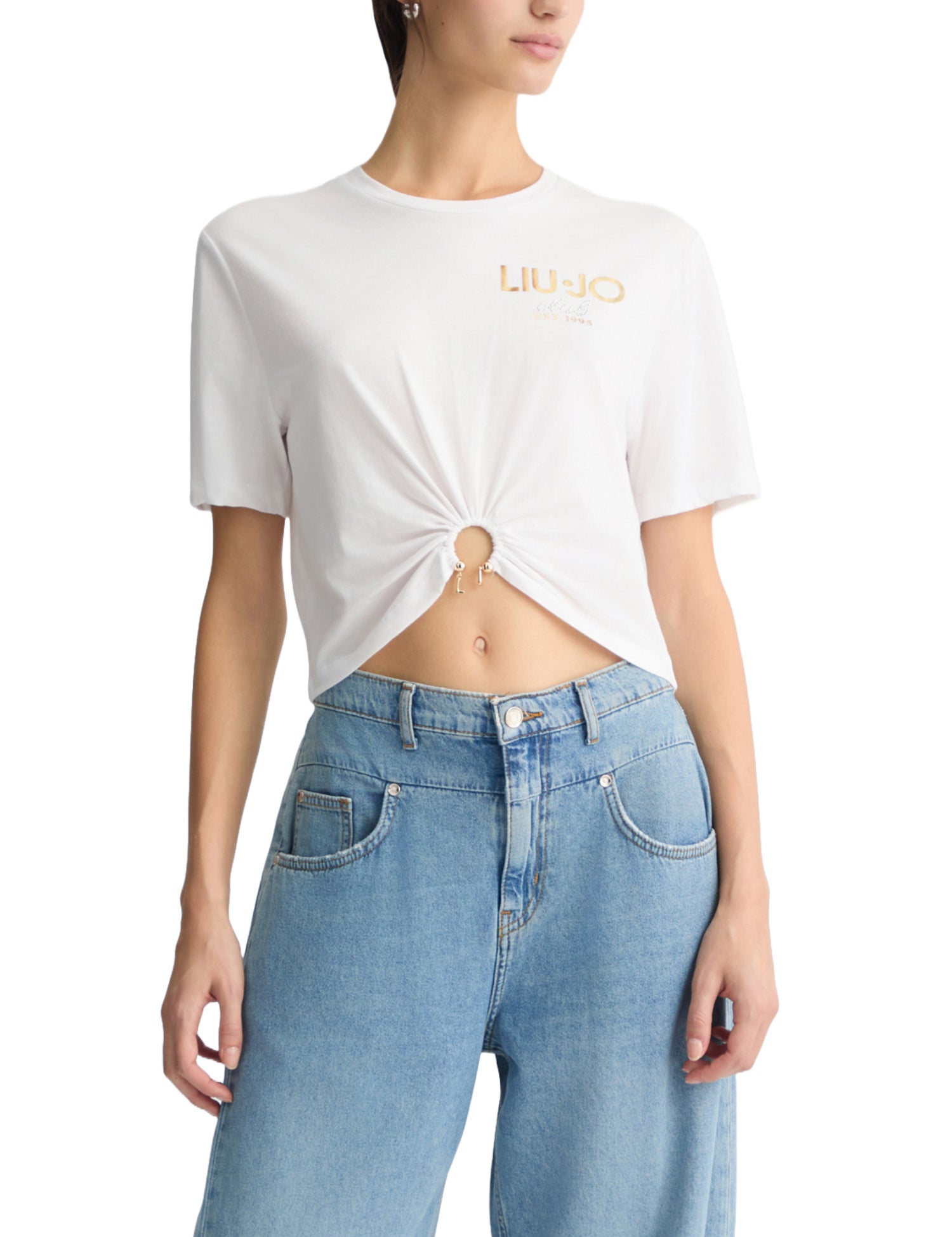 T-shirt Bianco Liu-jo