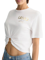T-shirt Bianco Liu-jo