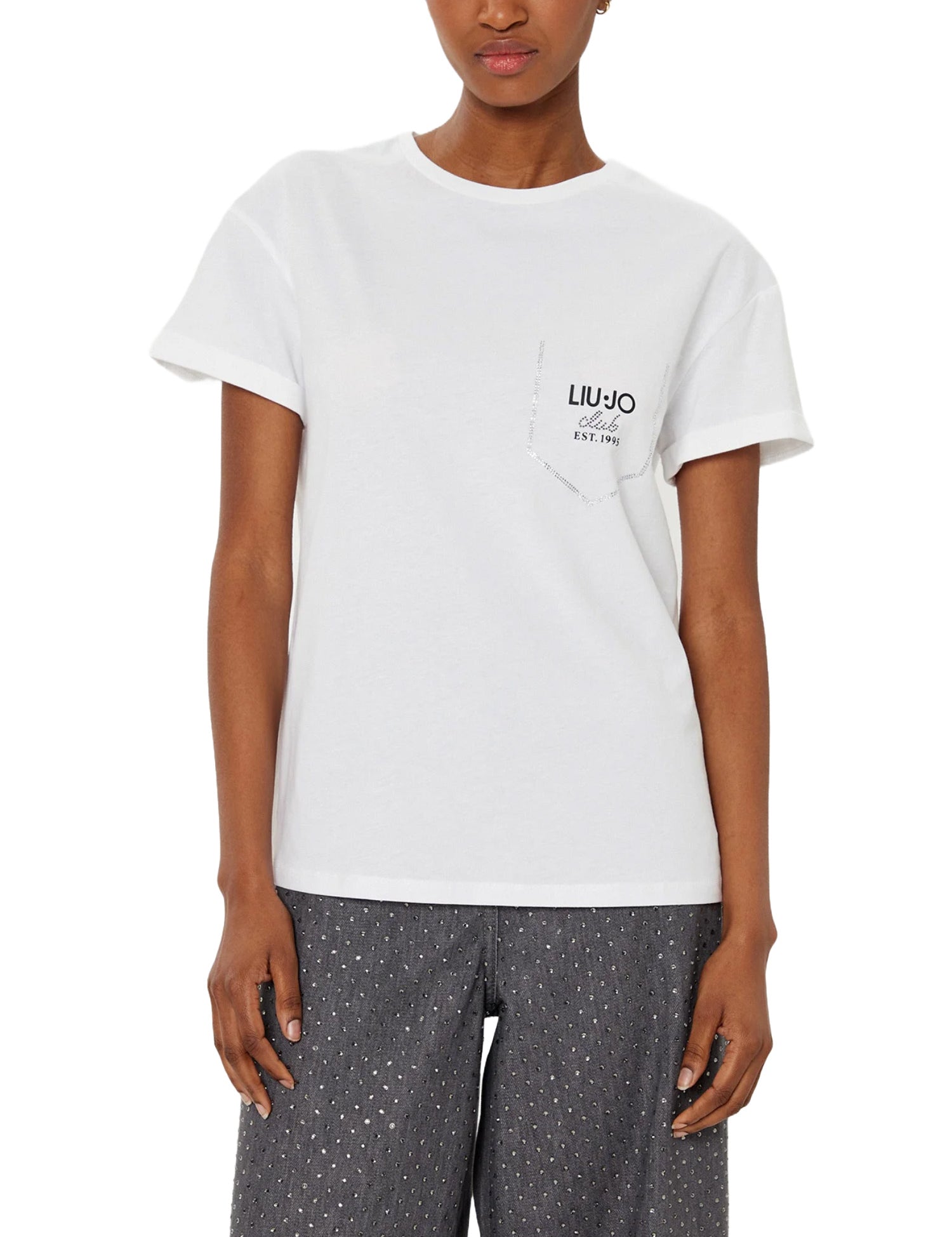 T-shirt Bianco Liu-jo