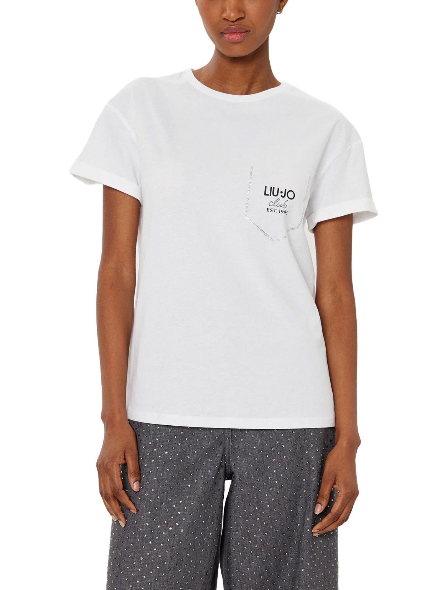 T-shirt Bianco Liu-jo