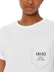 T-shirt Bianco Liu-jo