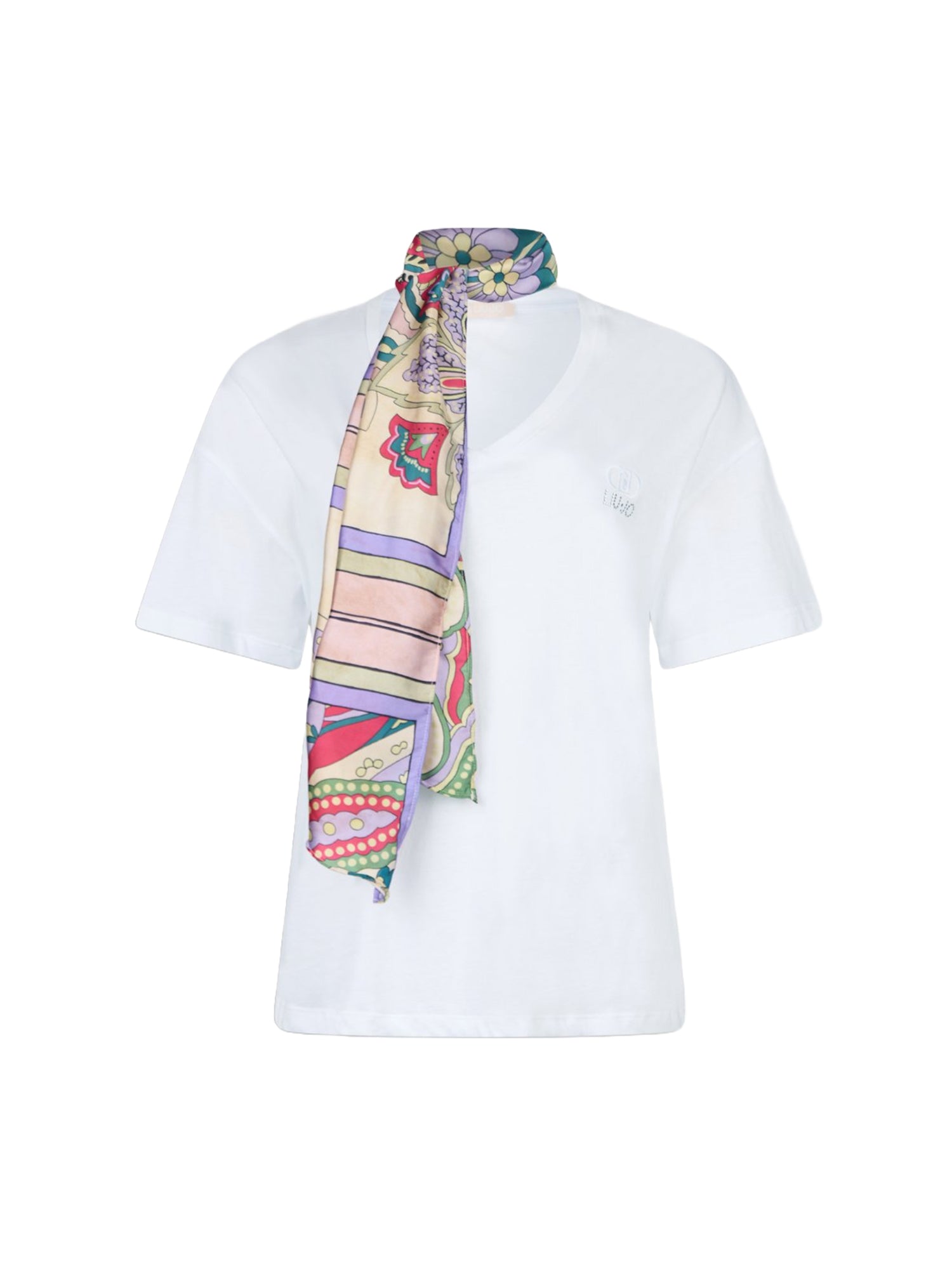 T-shirt Bianco Multicolore Liu-jo