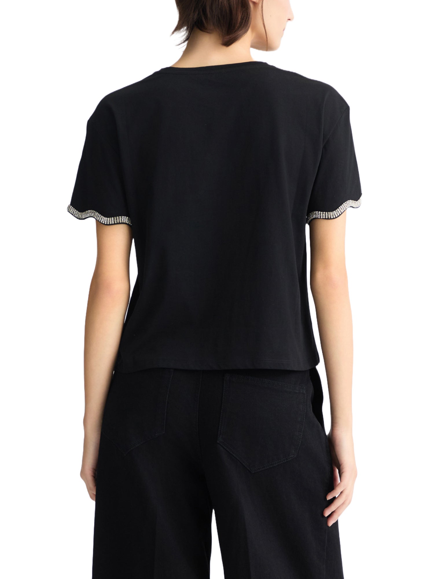 T-shirt Nero Liu-jo