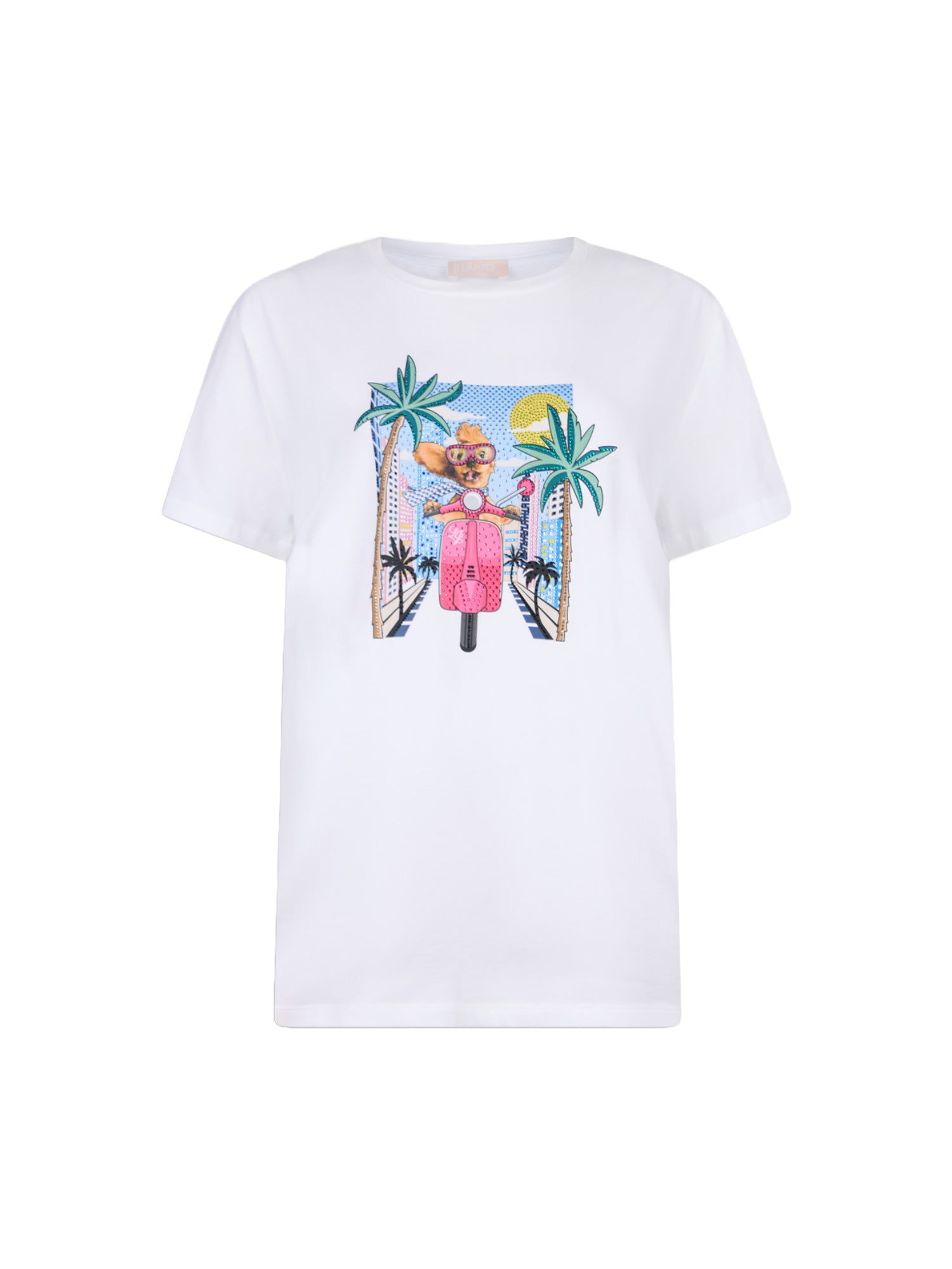 T-shirt Bianco Liu-jo