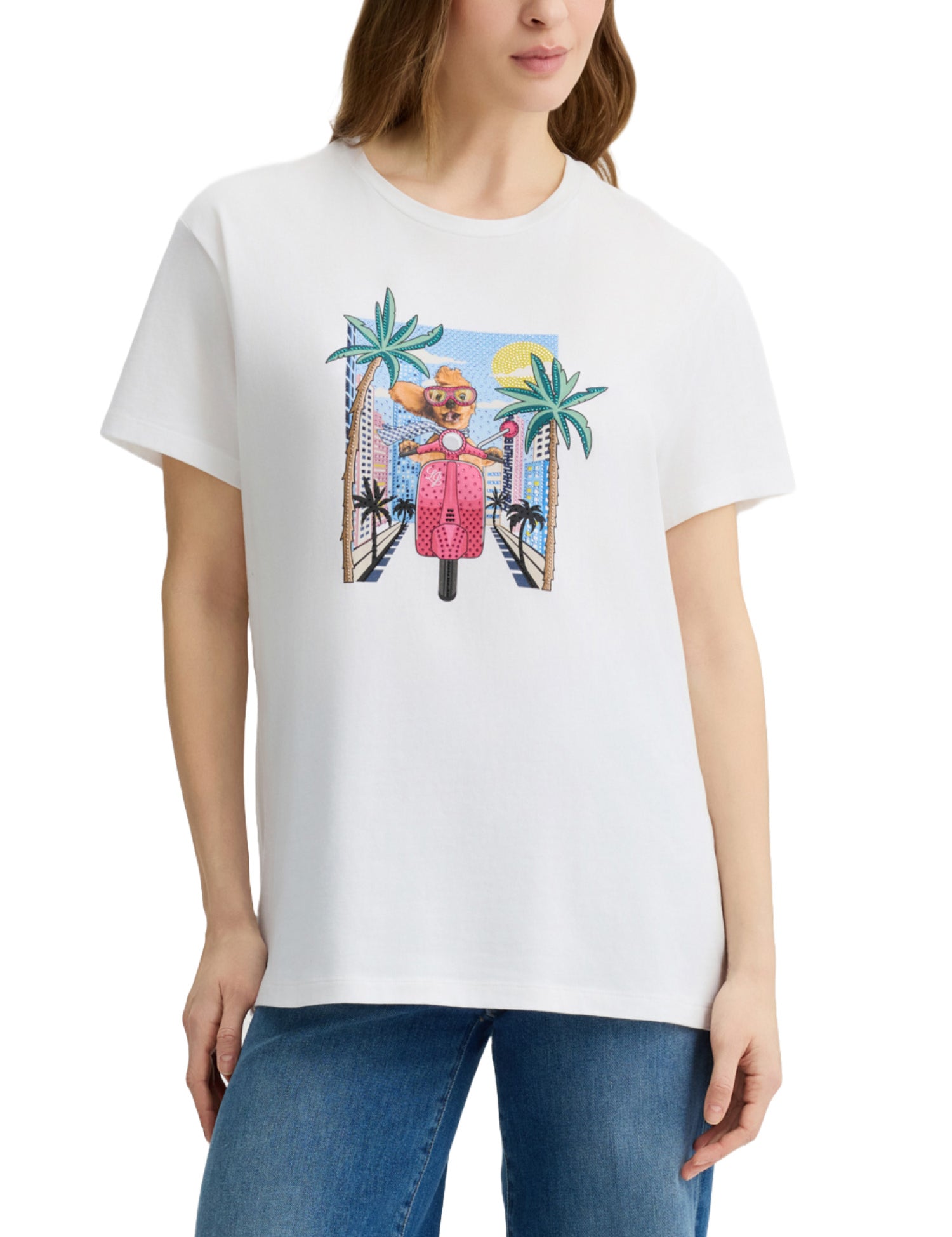 T-shirt Bianco Liu-jo