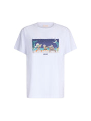 T-shirt Bianco Blu Liu-jo