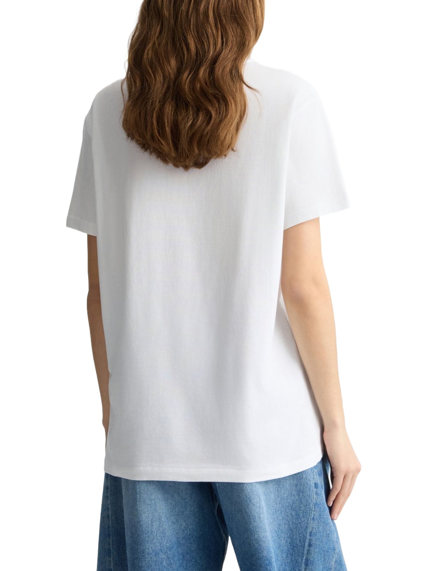 T-shirt Bianco Blu Liu-jo