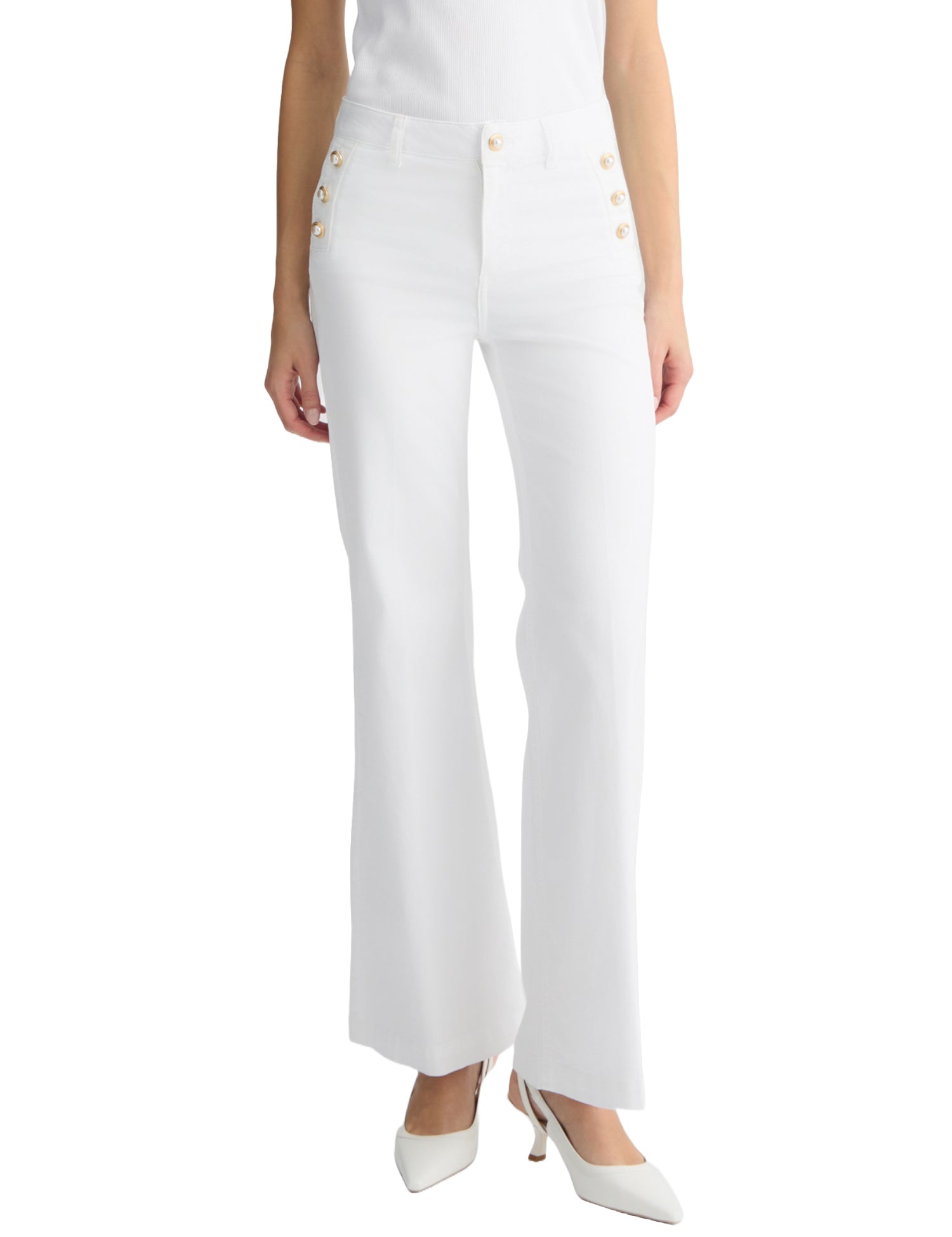 Pantaloni Bianco Liu-jo