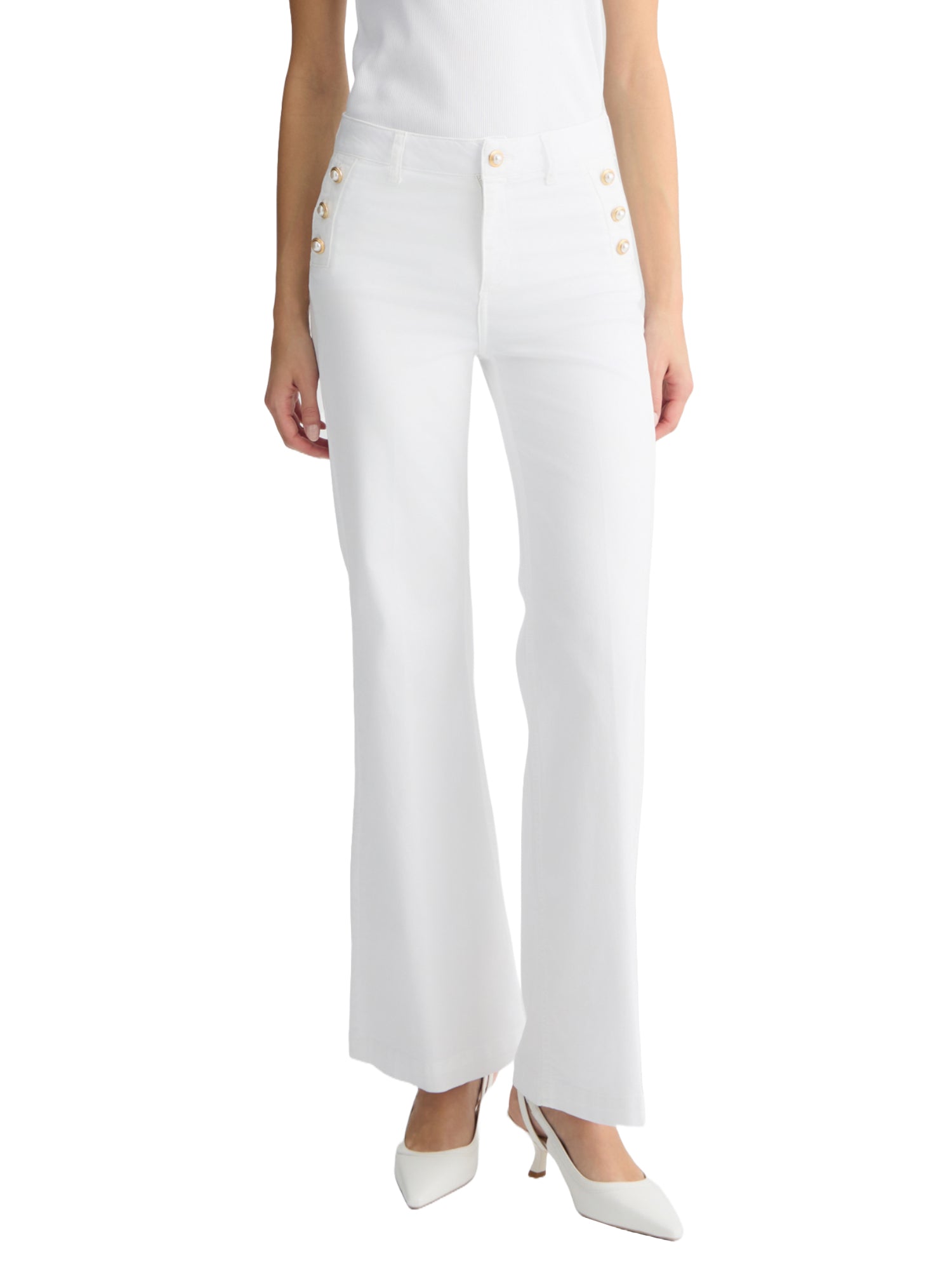 Pantaloni Bianco Liu-jo