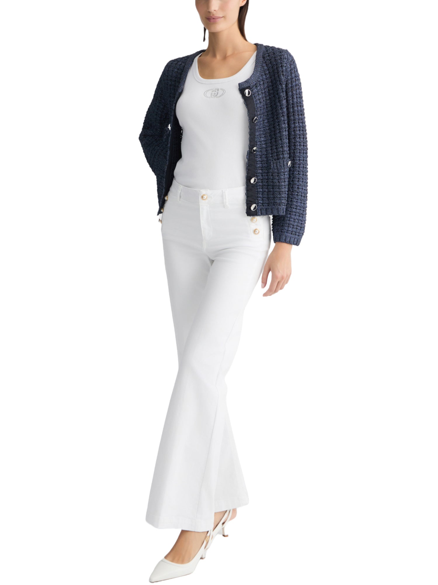 Pantaloni Bianco Liu-jo