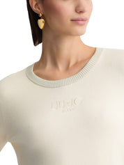 Maglioncini Avorio Liu-jo