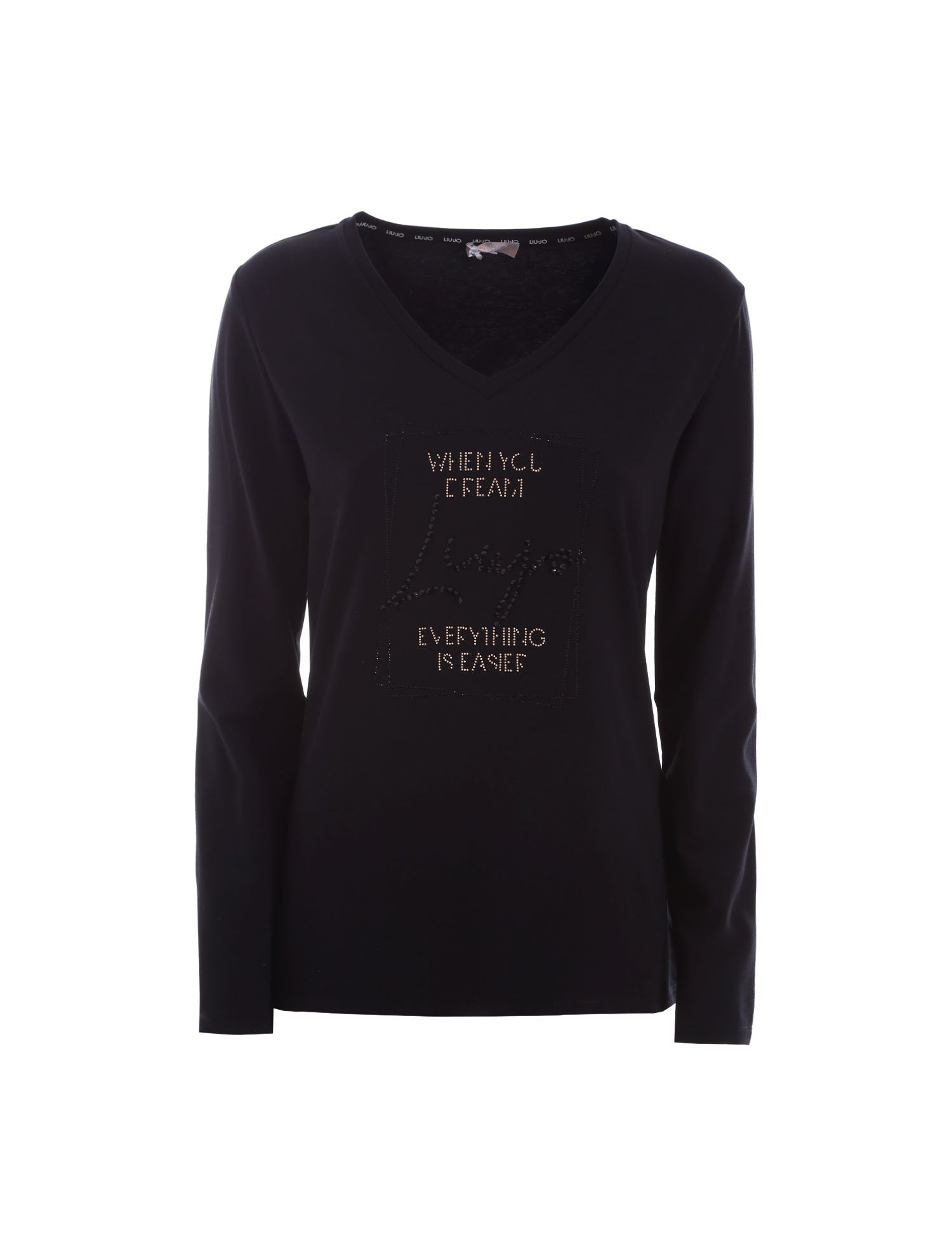 T-shirt Nero Liu-jo
