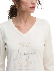 T-shirt Bianco Liu-jo
