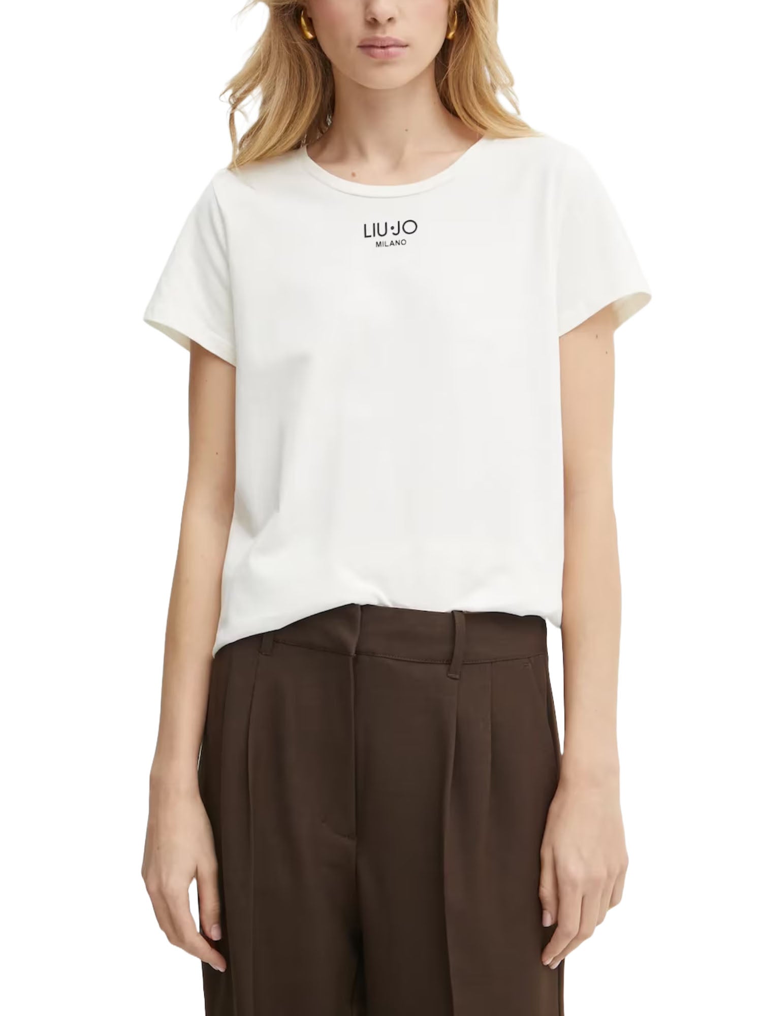 T-shirt Avorio Liu-jo