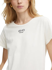 T-shirt Avorio Liu-jo