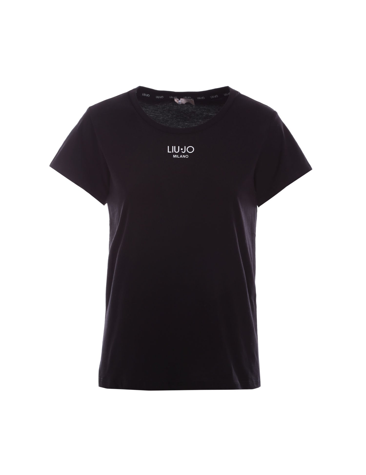 T-shirt Bianco Nero Liu-jo