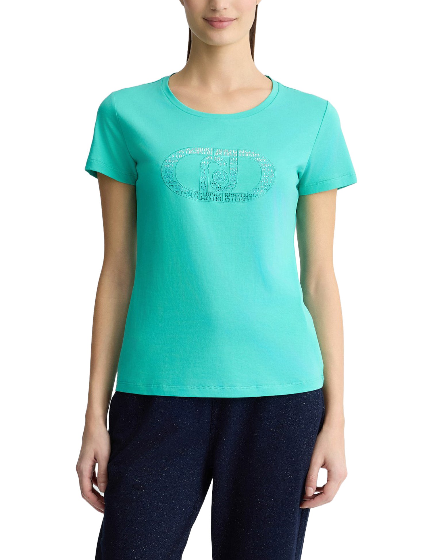 T-shirt Turchese Liu-jo