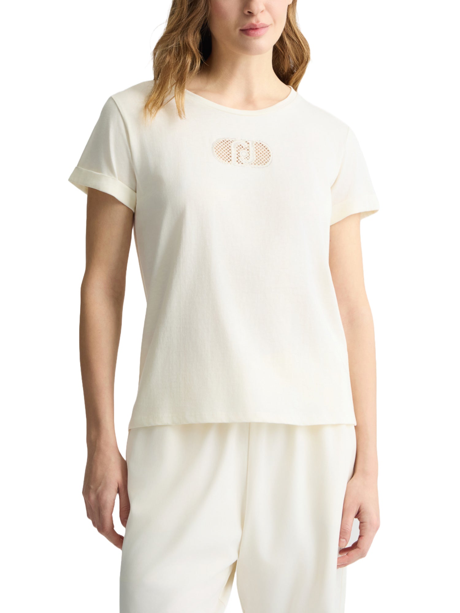 T-shirt Avorio Liu-jo