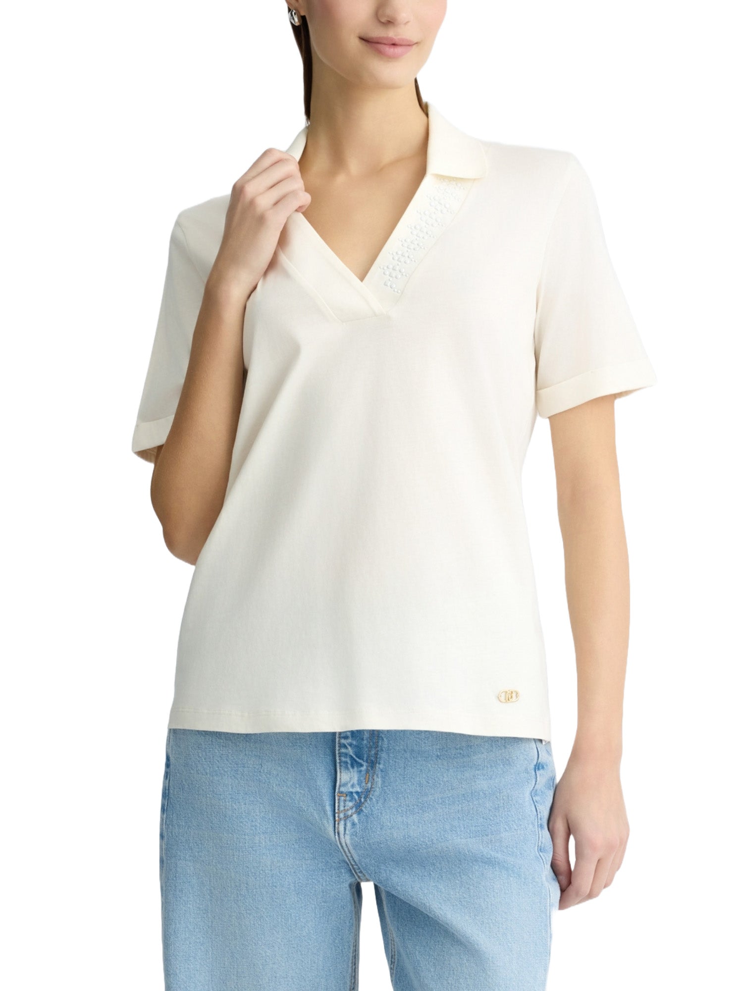 Polo Bianco Liu-jo