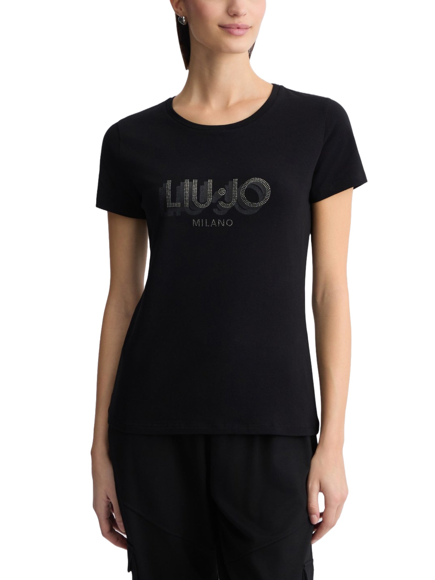 T-shirt Nero Liu-jo