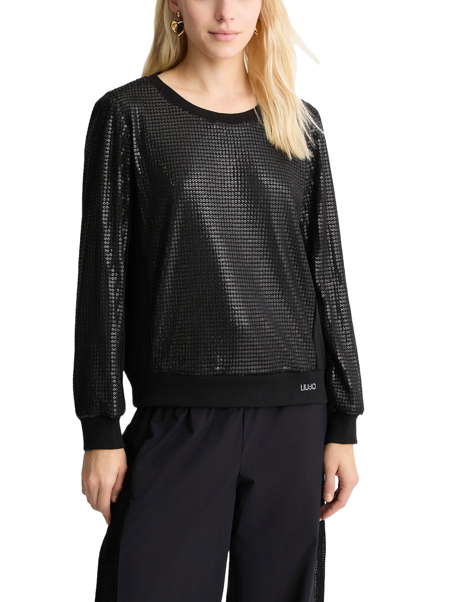 Felpe Nero Liu-jo