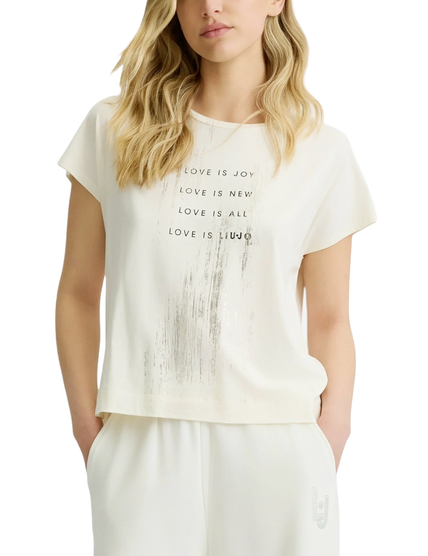 T-shirt Bianco Liu-jo