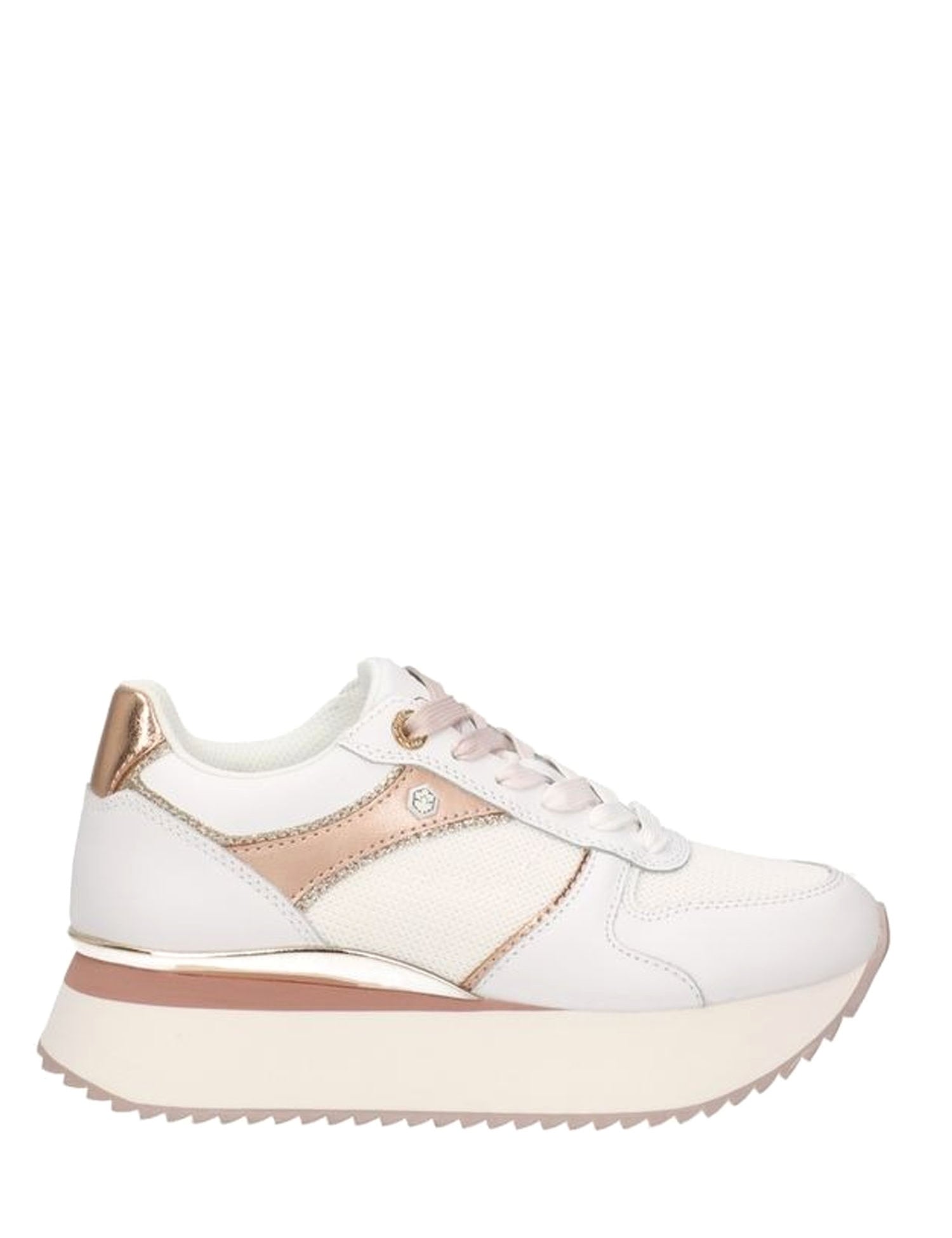 Sneakers Bianco Rosa Lumberjack