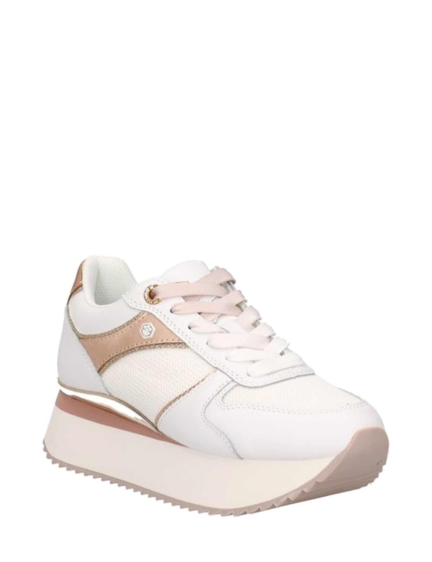 Sneakers Bianco Rosa Lumberjack