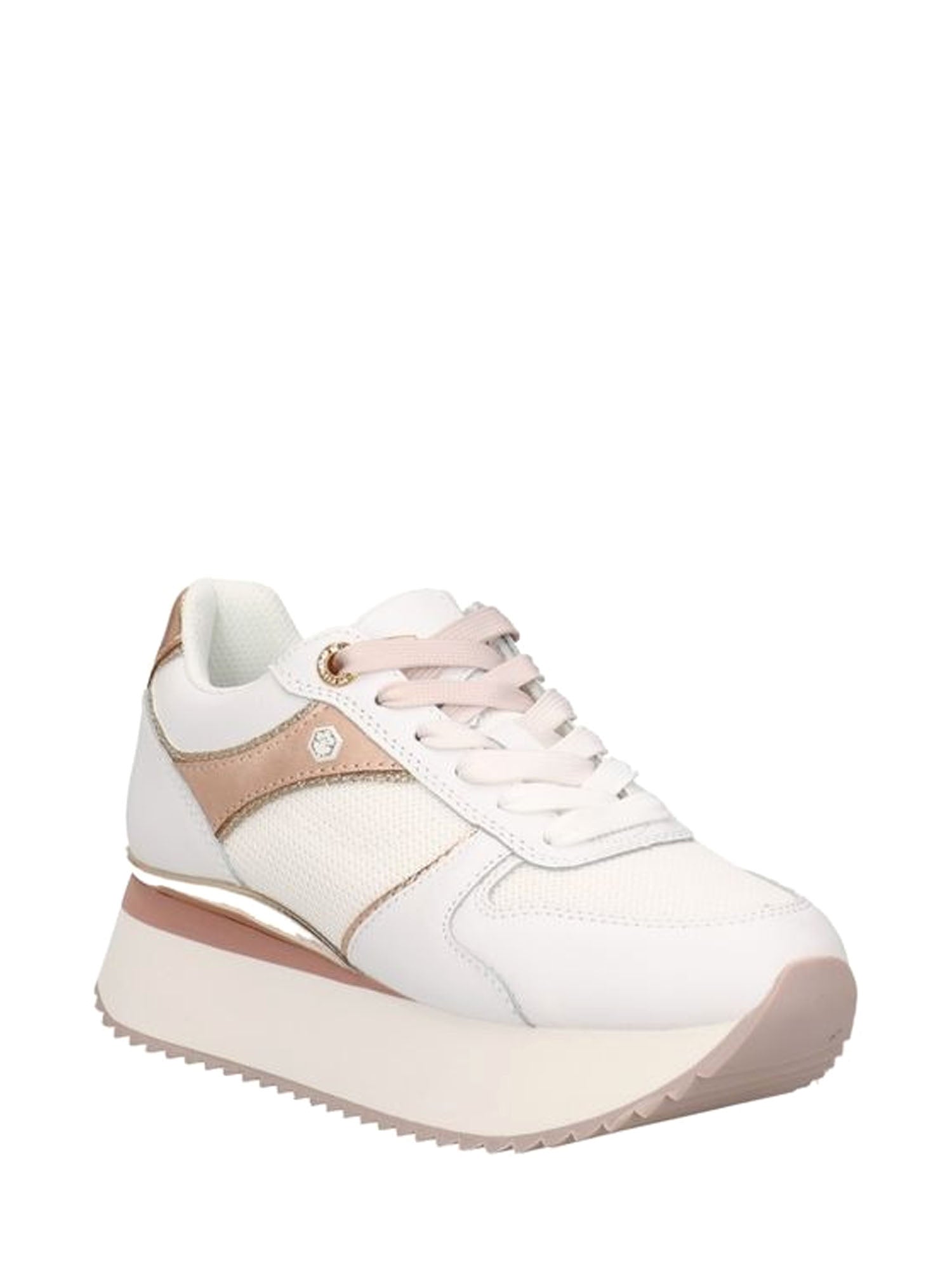 Sneakers Bianco Rosa Lumberjack
