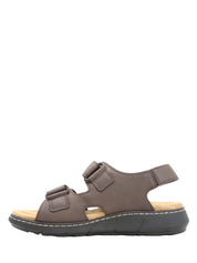 Sandali con strappi Marrone Valleverde