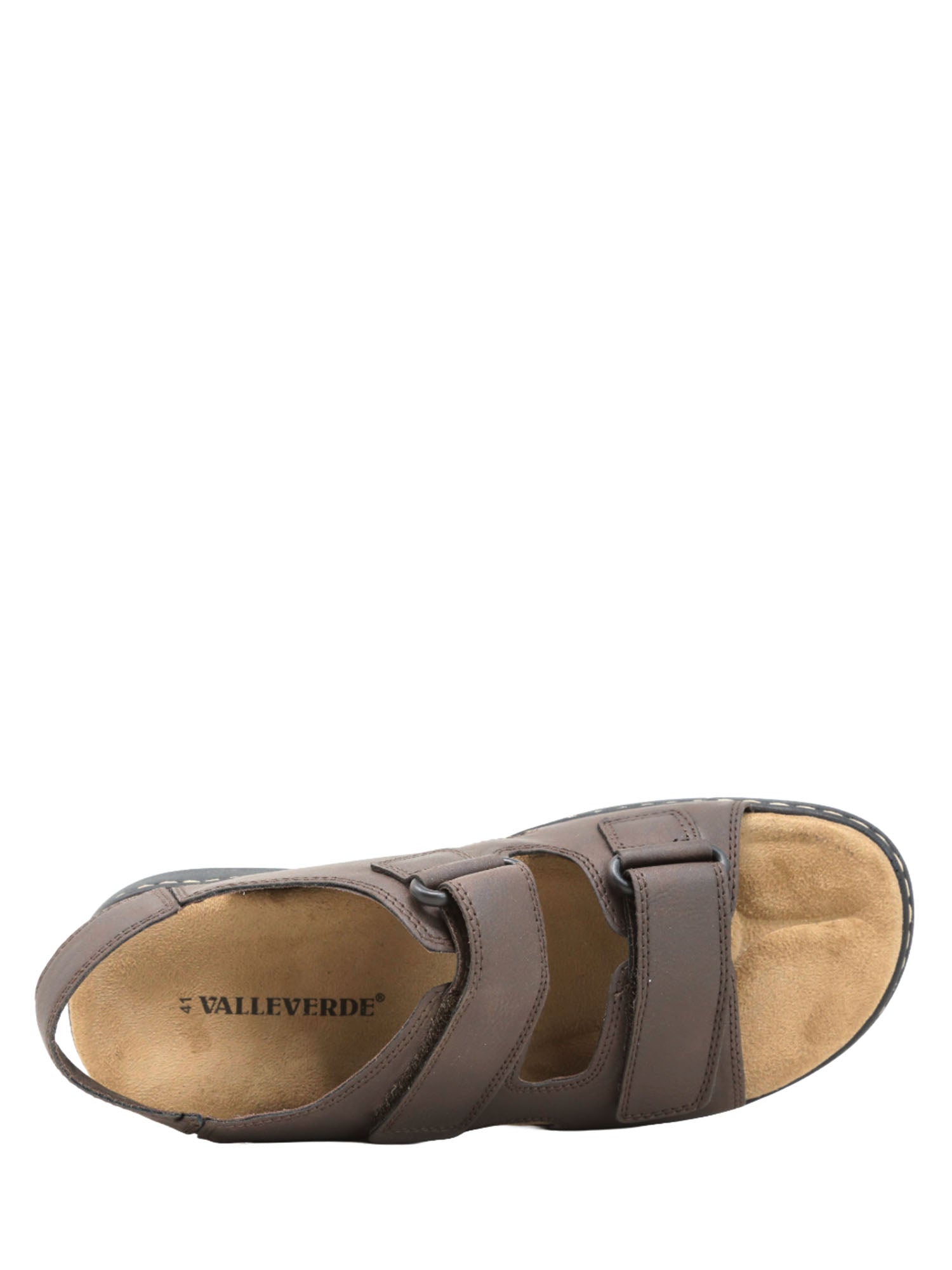 Sandali con strappi Marrone Valleverde