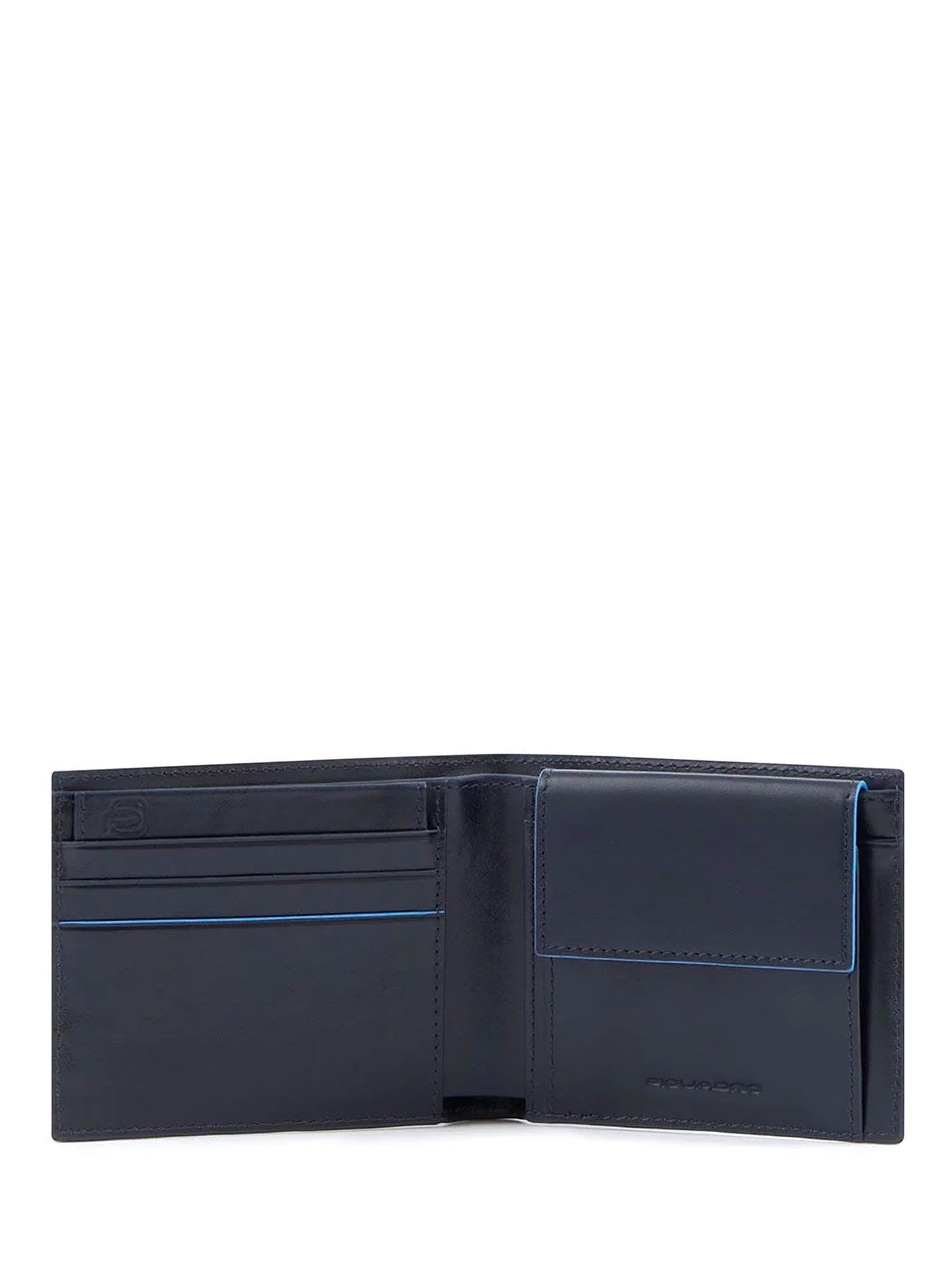 Portafogli Blu Piquadro