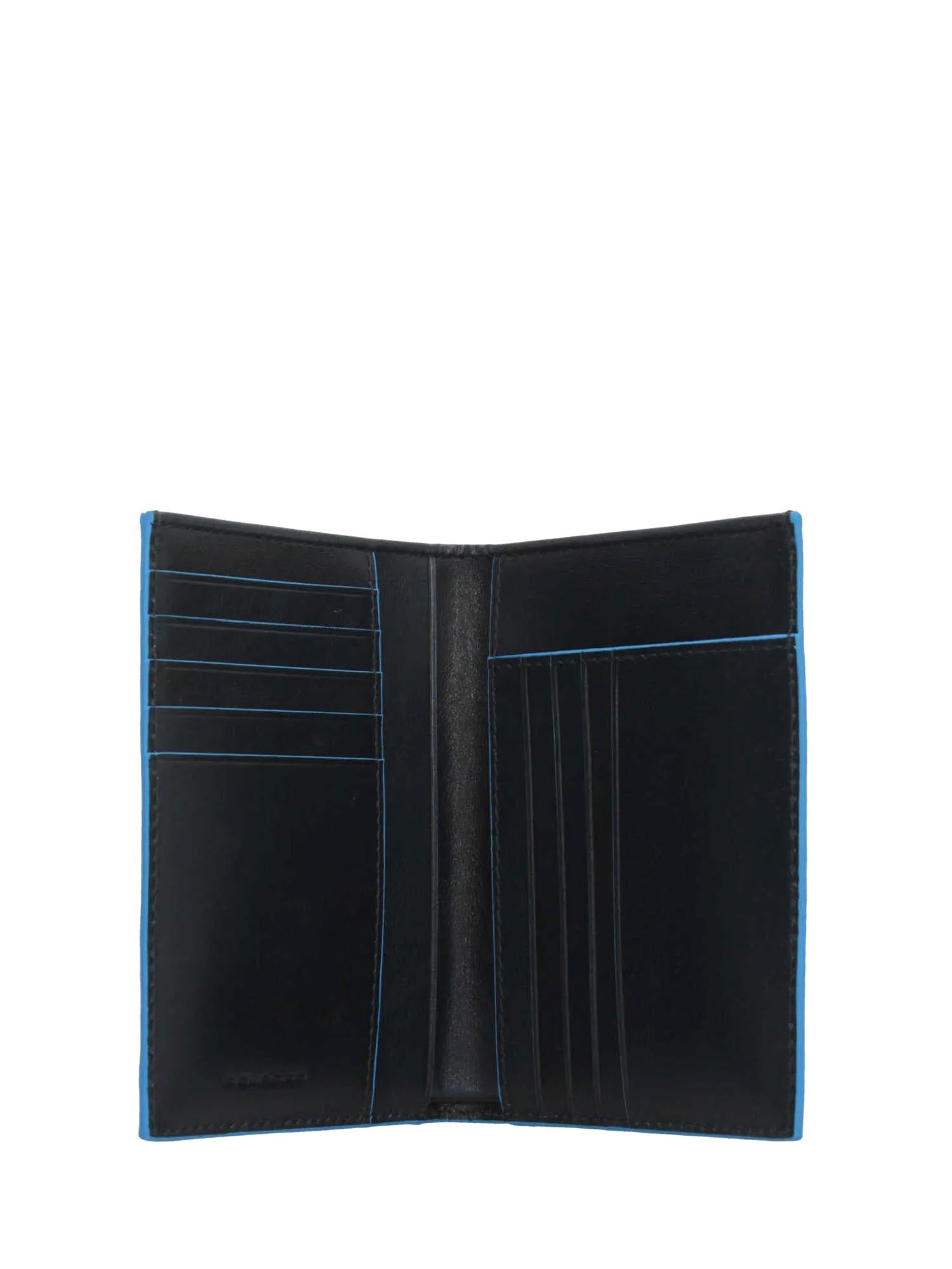 Portafogli Blu Piquadro