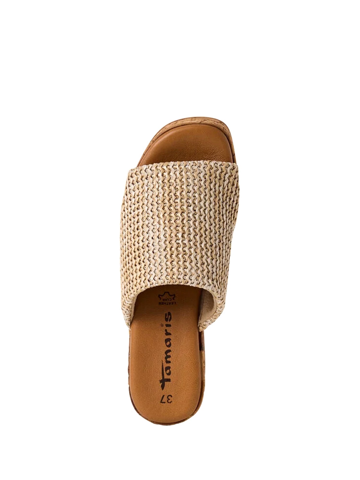 Sandali zeppa Beige Tamaris