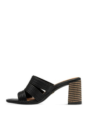 Sandali tacco Nero Beige Tamaris