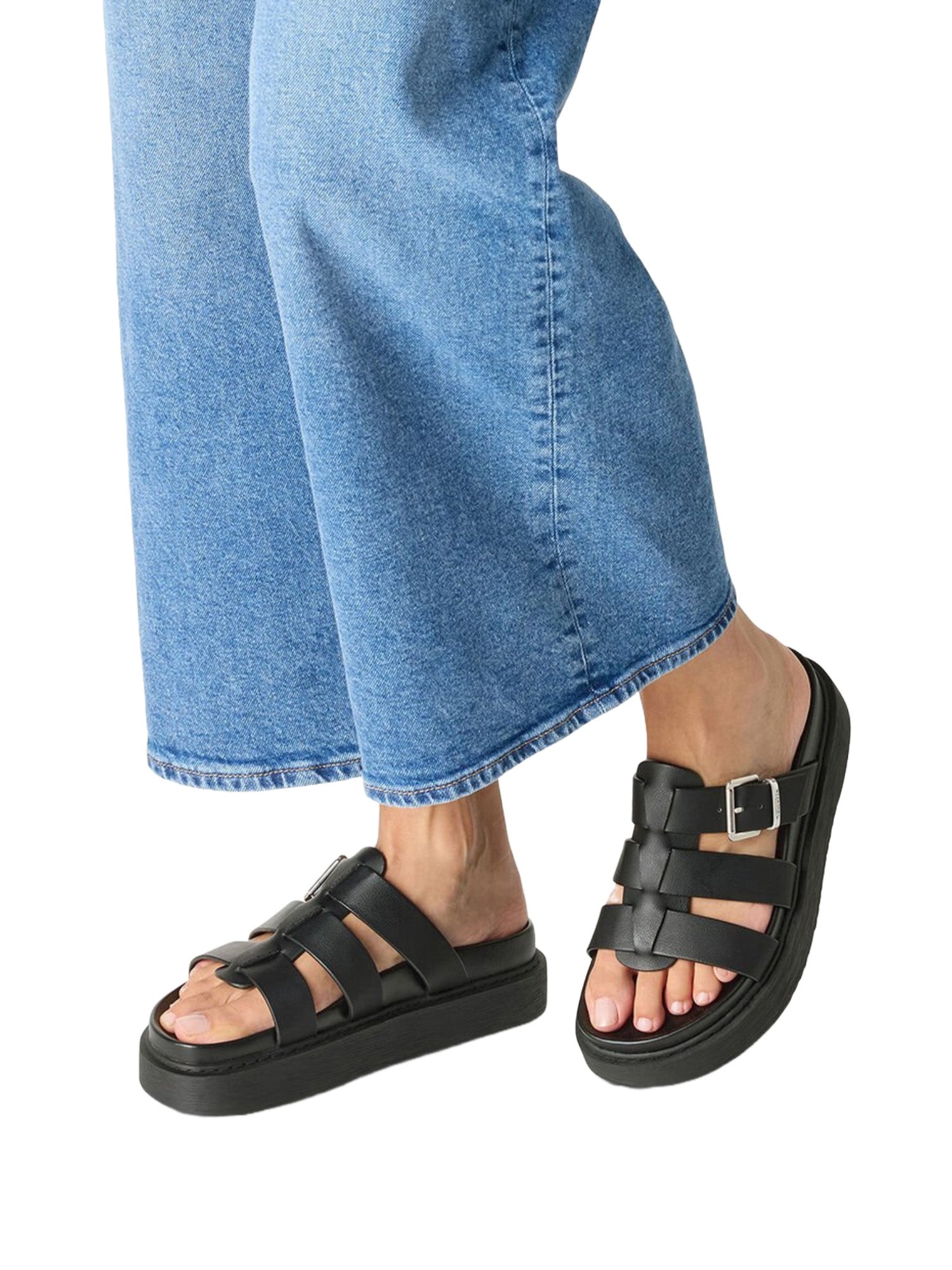 Sandali Nero Tamaris