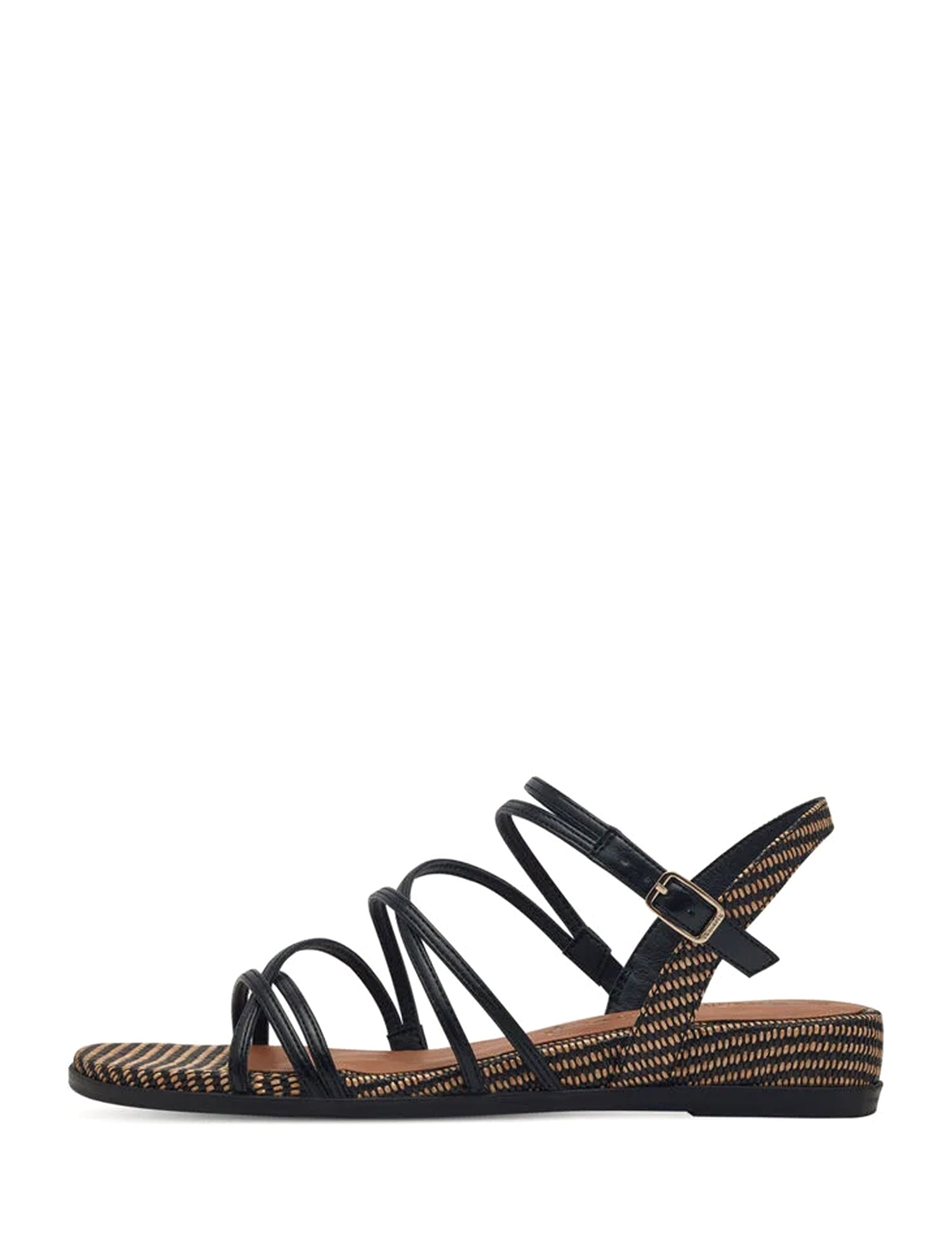 Sandali Nero Beige Tamaris