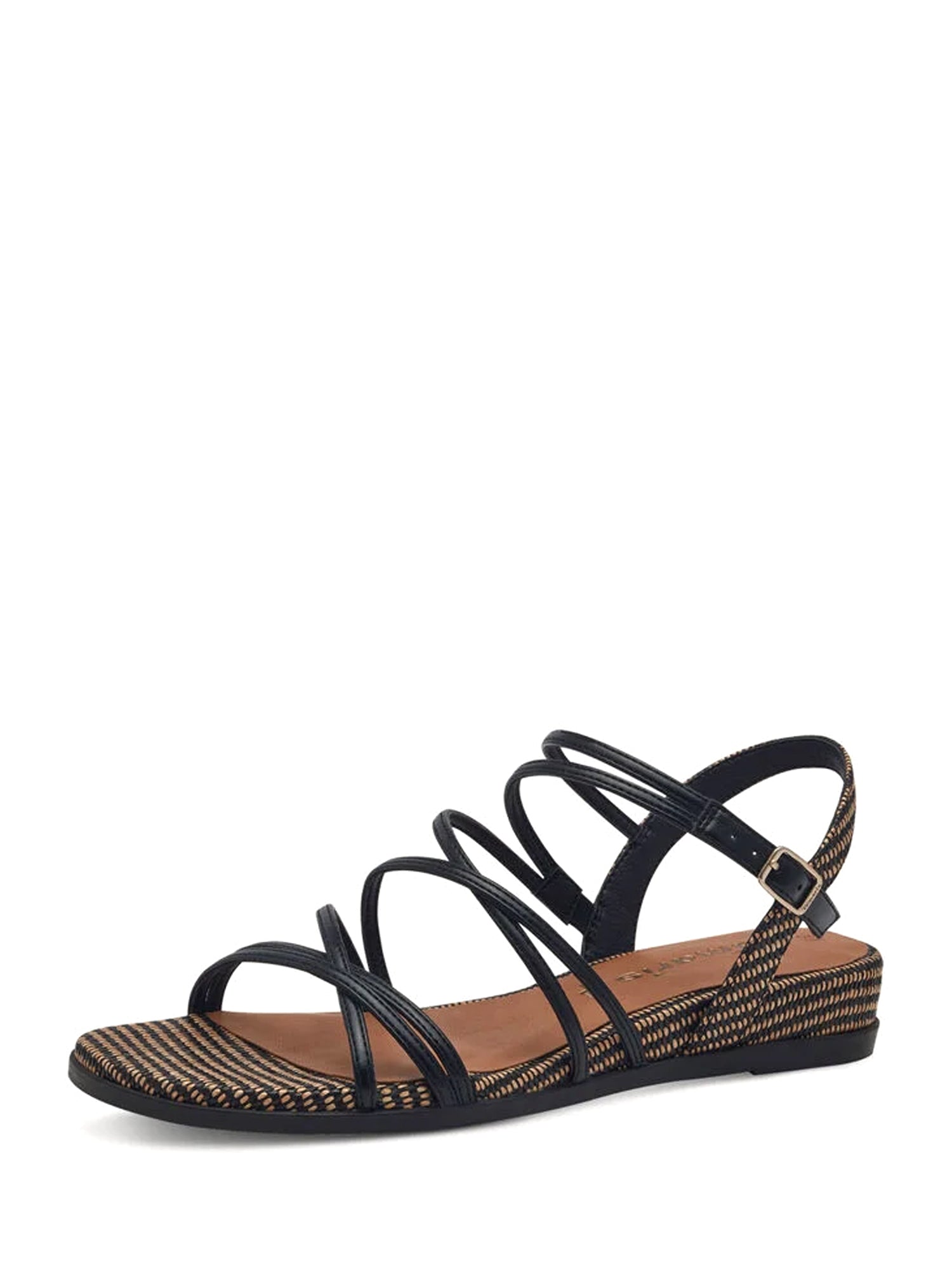 Sandali Nero Beige Tamaris