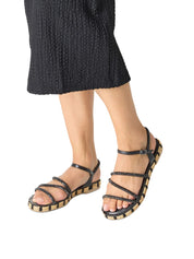 Sandali Nero Tamaris