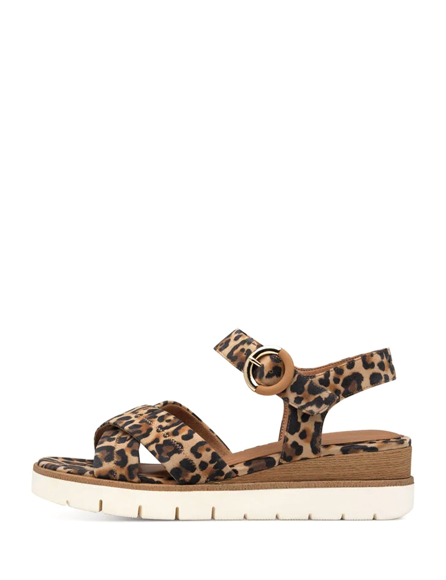 Sandali zeppa Marrone Tamaris