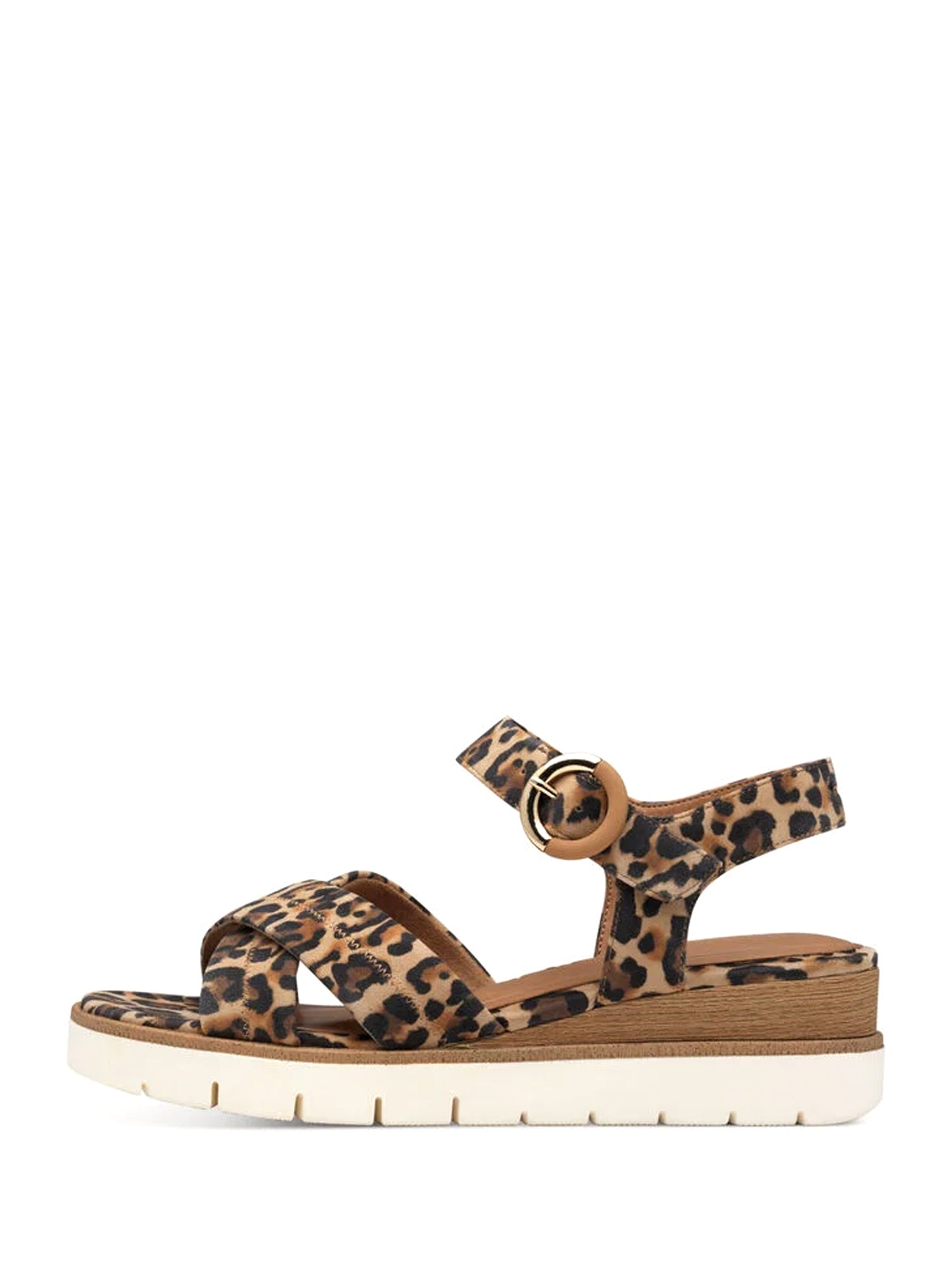 Sandali zeppa Marrone Tamaris