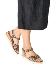 Sandali zeppa Marrone Tamaris